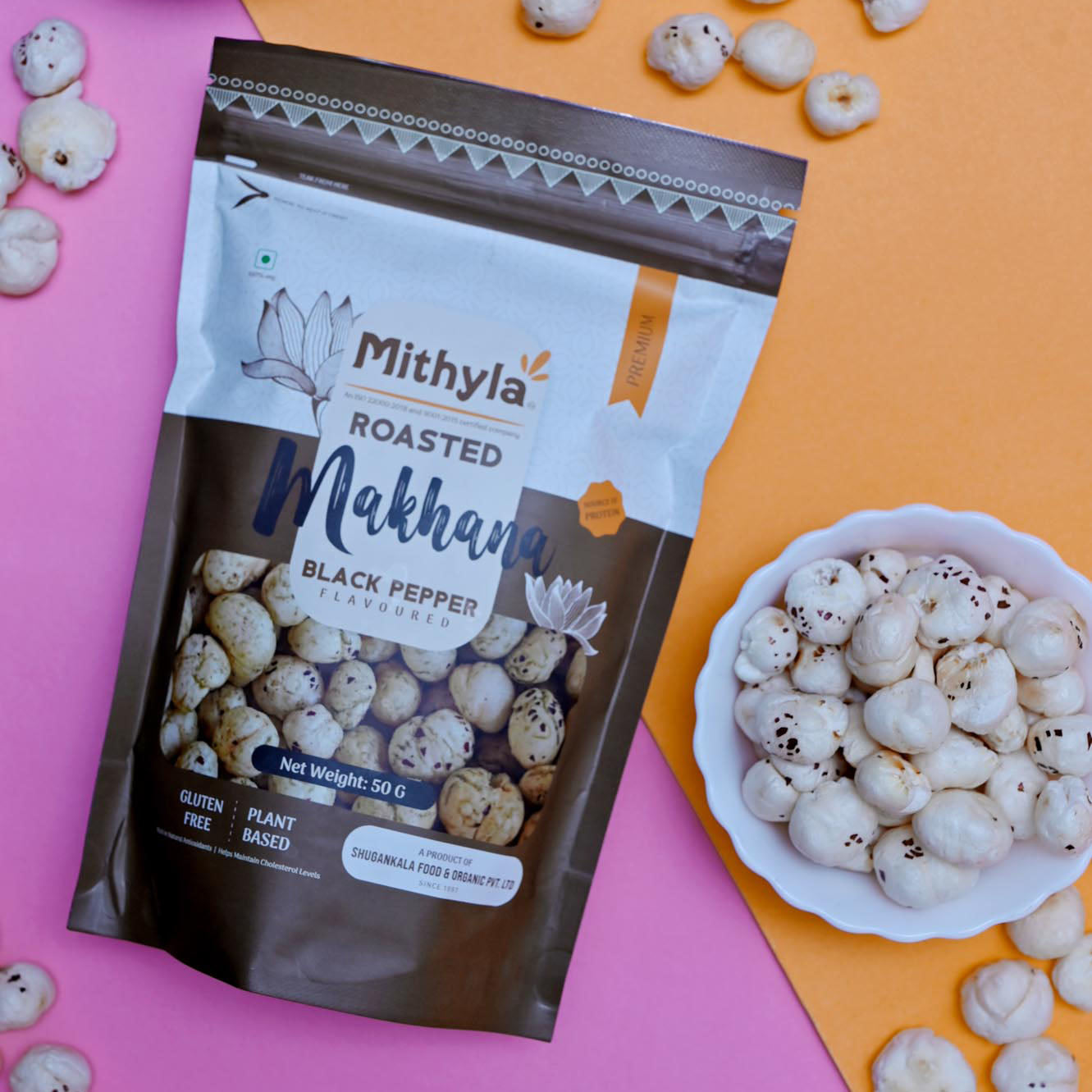 Black Pepper Roasted Makhana